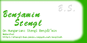 benjamin stengl business card
